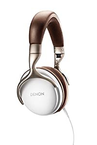 デノン Denon AH-D1200 ヘッドフォン ハイレゾ対応 密閉ダイナミック型 オーバーヘッド リモートケーブル 付属 ホワイト AH-D120