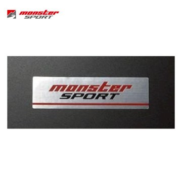 【PP保勁國際】日本原裝 MONSTER SPORT 髮絲紋小貼紙
