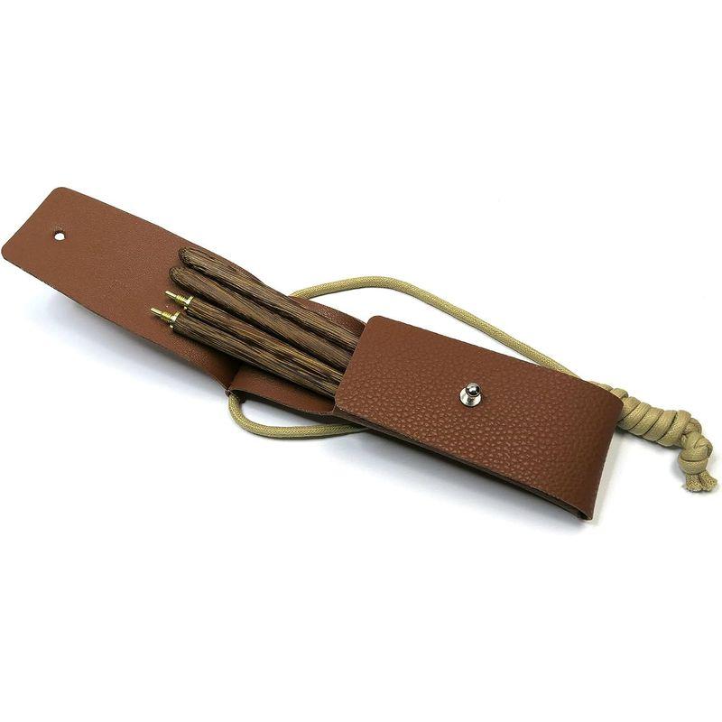 シアザライフ 折りたたみ箸 携帯箸 木製 天然木 ステンレス コンパクト 軽量 ウッド