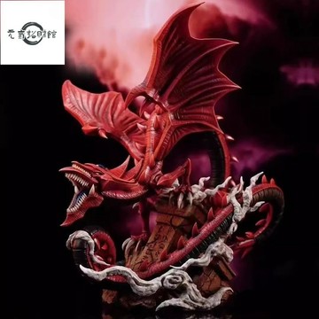 元氣招財  遊戲王模型 三幻神係列 歐貝裏斯剋的天空龍 天空龍 GK鵰像 動漫週邊 公仔 盒裝 禮物