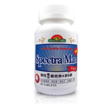 美國培恩加強型男性專用維他命+鋅&硒(60粒/瓶)
