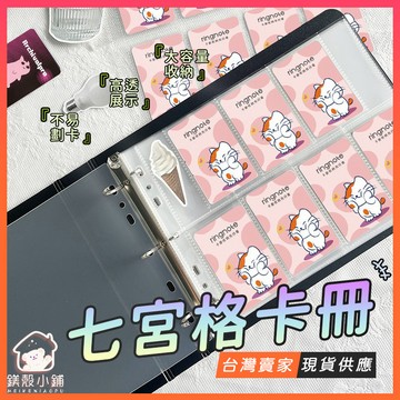 台灣現貨🔥 白色 七宮格卡冊 八宮格卡冊 卡冊 活頁卡冊 小卡收納冊 3吋 無屬性七格卡冊 八格卡冊 愛豆 拍立得相冊