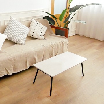 日式茶几桌 客廳桌 矮桌 折疊式茶几桌 白色木紋 MIT台灣製【82505-7(WH)】Tasteful特斯屋