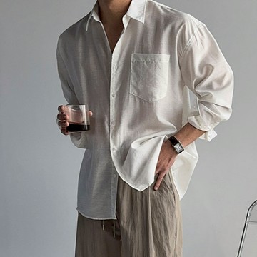 【Metanoia】🇰🇷韓製 亞麻長袖襯衫