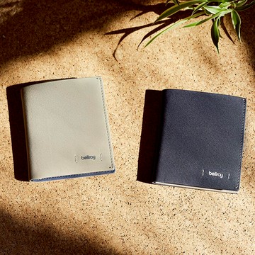 澳洲Bellroy Note Sleeve RFID 植鞣皮多功能皮夾 台灣公司貨 - INNOVERA™Black 深曜黑