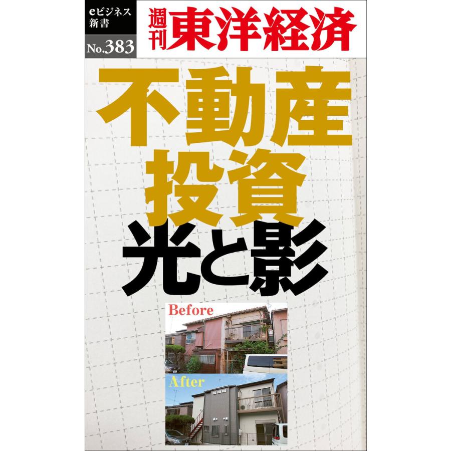 不動産投資 光と影―週刊東洋経済eビジネス新書No.383 電子書籍版   編:週刊東洋経済編集部