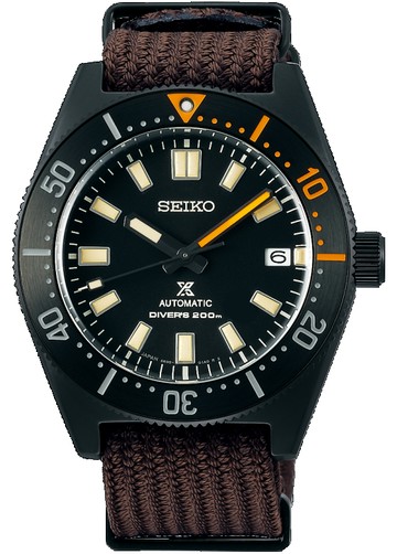 SEIKO 精工錶-黑牌款-PROSPEX 黑潮系列 1965復刻潛水機械腕錶 6R35-01T0B(SPB253J1)-40mm-黑面帆布【刷卡回饋 分期0利率】【APP下單點數13倍送】