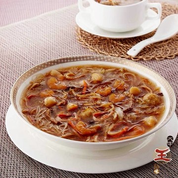 [指定區間出貨]圍爐年菜🍲【大甲王記】干貝海鮮羹(2000g/固形物666g)(含運)【墊腳石】