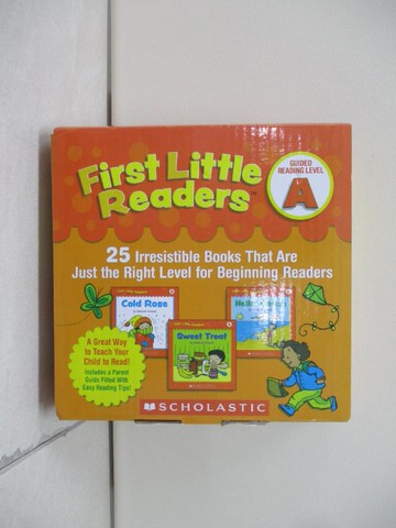 【書寶二手書T1／語言學習_VJH】First Little Readers Parent Pack: Guided Reading Level A_Schecter, Deborah