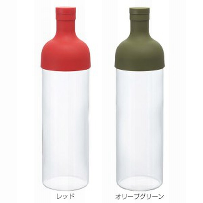 ハリオ フィルターインボトル茶器 お茶ボトル 耐熱 Fib 75 R 通販 Lineポイント最大1 0 Get Lineショッピング