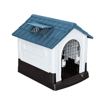 TRENY 美規加固塑膠狗籠(窗+門) 大型