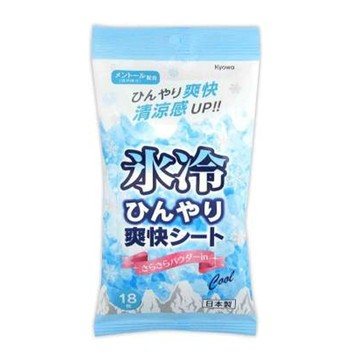 協和紙工冰冷爽快濕紙巾18枚