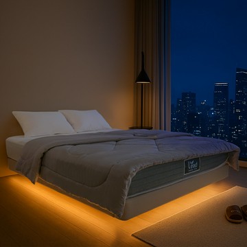 3.5尺 / 5尺 / 6尺 / 6x7尺皮革漂浮床底 床底座 單人加大 / 標準雙人 / 加大 /特大懸浮床底【253-DB01】Leader傢居館