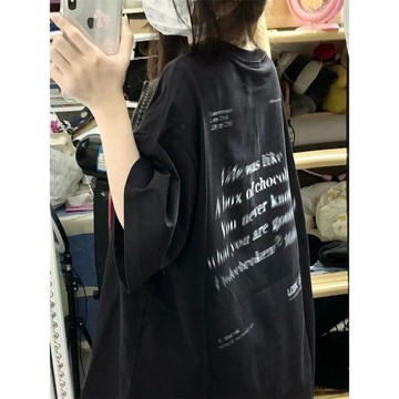 好穿愛到骨子裡！ 短袖 T恤 短袖女 oversize 重磅短袖 美式復古 美式短袖 美式T恤 寬鬆上衣 OOTD 穿搭