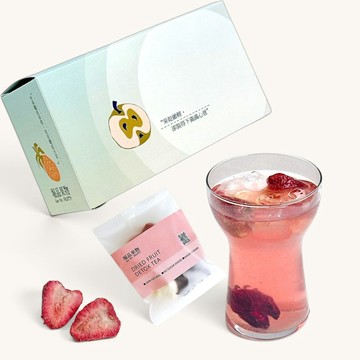 酸甜果香系 | Fruit Infusion | 草莓風味10入(果乾水)