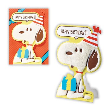 立體卡-綿綿Snoopy【Hallmark-JP日本卡片 生日祝福】