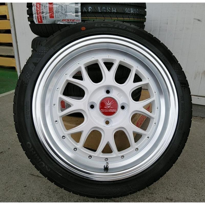 軽自動車 タイヤホイールセット 16インチ BD00 クムホ HS51 165/40R16