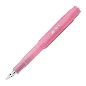 預購商品 德國 KAWECO FROSTED Sport系列 淺粉紅 筆尖F 鋼筆 4250278617493 /支【APP滿額下單4%點數(單一帳號最高1000點)】7/31止