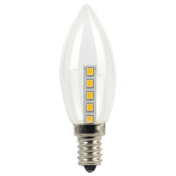 [家速配]四季光LED小尖清泡E1.2W-暖白