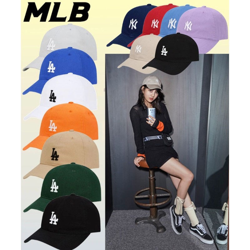 ML TWICEジヒョ着用Rookie Ballcap NY/LA(13色)男女兼用ベースボール 