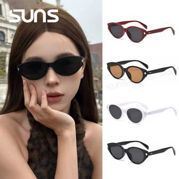 【SUNS】抗UV太陽眼鏡 韓版貓眼墨鏡 經典潮流墨鏡 百搭高質感墨鏡 S531