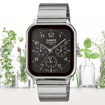 CASIO 卡西歐 標準型 時尚方形 男錶 MTP-M306D-1AV