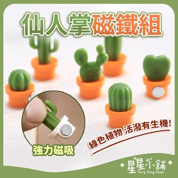 台灣現貨 仙人掌磁鐵組 造型磁鐵 磁鐵 冰箱磁鐵 冰箱貼磁鐵 小磁鐵 磁鐵片 迷你磁鐵 創意磁鐵 星星小舖