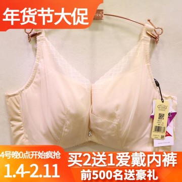 戴芝蒂A39947超薄大胸顯小CDE杯上托定型收副乳全罩杯調整型文胸