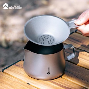 純鈦公道杯茶隔家用便攜旅行戶外茶具鈦小茶杯功夫茶具分茶器套裝