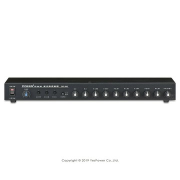 PMX-803/ECHO POKKA 麥克風迴音混音器/8支麥克風輸入/一組輔助輸入/一年保固/台灣製造