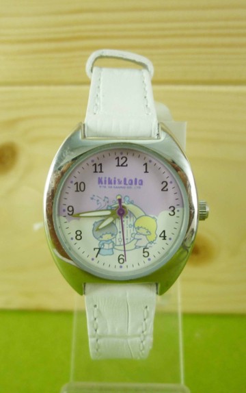 【震撼精品百貨】Little Twin Stars KiKi&LaLa 雙子星小天使~手錶~白音符