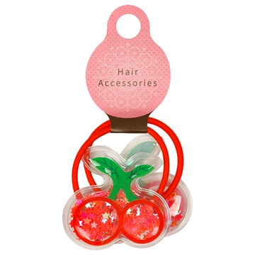 akachan honpo - 髮圈-櫻桃-粉紅色