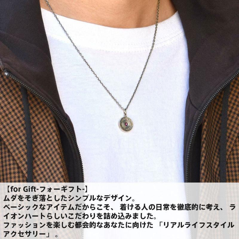 ライオンハート バースドロップ ネックレス 誕生石 2月