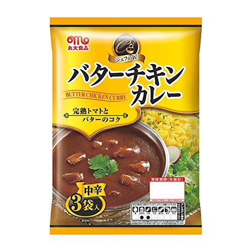 シェフの匠 バターチキンカレー 3パック×12個 丸大食品