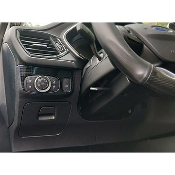 ~歐力斯~福特 FORD 19-25年 MK4 FOCUS 大燈調節開關飾框 左中控裝飾框 大燈調整開關 黑鈦拉絲