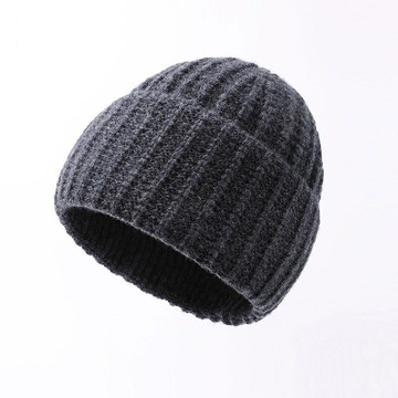 【米蘭精品】現貨+預購 頂級100%羊毛帽針織帽秋冬季加絨厚磅保暖帽冷帽休閒配件-簡約保暖可愛男女帽子74mi111