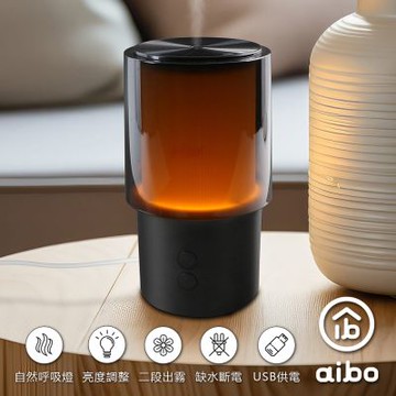 暖光氣氛燈 USB超音波 香氛水氧機