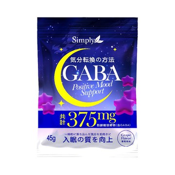 Simply 新普利好Chill麩胺酸發酵物GABA軟糖