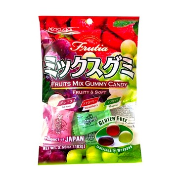 春日井【綜合100%QQ軟糖】102g