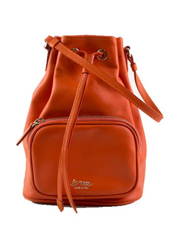 La Rose Leather Satchel Bag