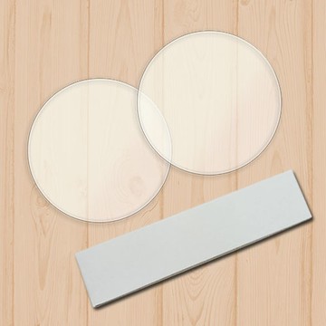 【Hanlix亨利士】MIT台灣製 吸盤輔助貼片組-透明款【9450100】(100mm輔助貼片x2、矽利康x1)