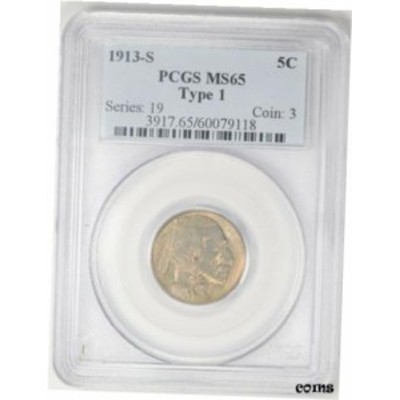 アンティークコイン コイン 金貨 銀貨 Type Buffalo Nickel PCGS MS JO ...