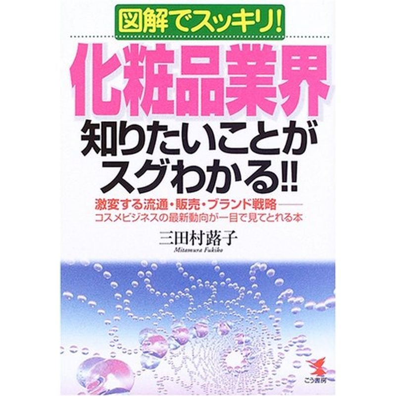 図解でスッキリ化粧品業界 知りたいことがスグわかる?激変する流通・販売・ブランド戦略 コスメビジネスの最新動向が一目で見てとれる本