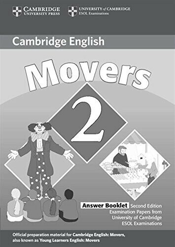 Cambridge YLE Movers 2 Answer Booklet (2版) ESOL 2006 Cambridge