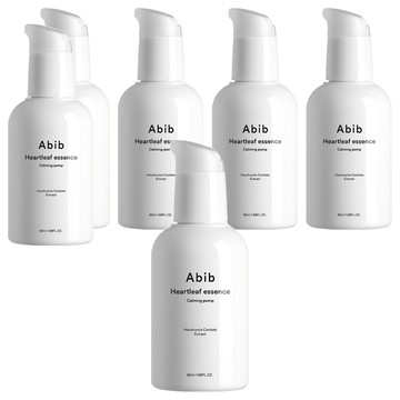 Abib 阿彼芙 台灣公司貨 魚腥草舒緩鎮靜精華液  50ml  6件