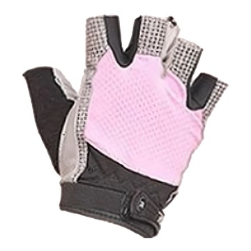 AOLIKES 奧力克斯 110加墊重訓手套 粉色 男女通用  M(18.5~19.5cm)  1雙