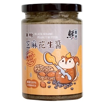 鮮醬子 無糖芝麻花生醬  340g  1罐