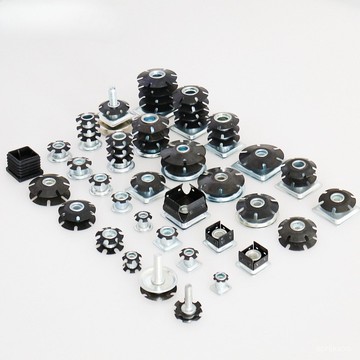 [24時熱賣]三閤一連接件 五金配件梅花彈片太陽花星形螺母連接件管內螺母連接件傢俱配件桌子 FX5F