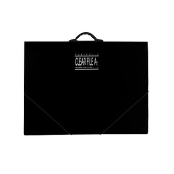 CLEAR FILE A2文件夾/20頁  黑色  1個