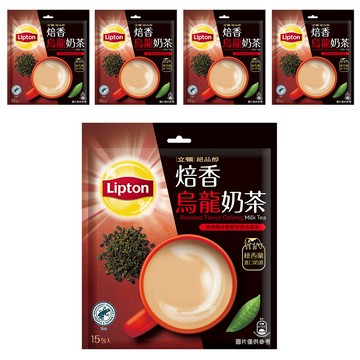 Lipton 立頓 絕品醇 焙香烏龍奶茶  5袋  15包  19g